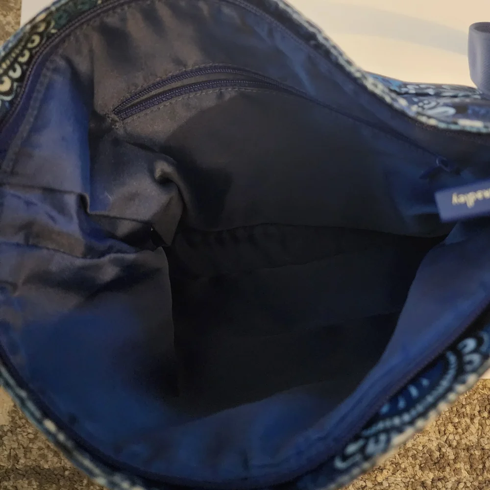 Vera Bradley Blue Floral Crossbody Bag - Picture 5 of 7